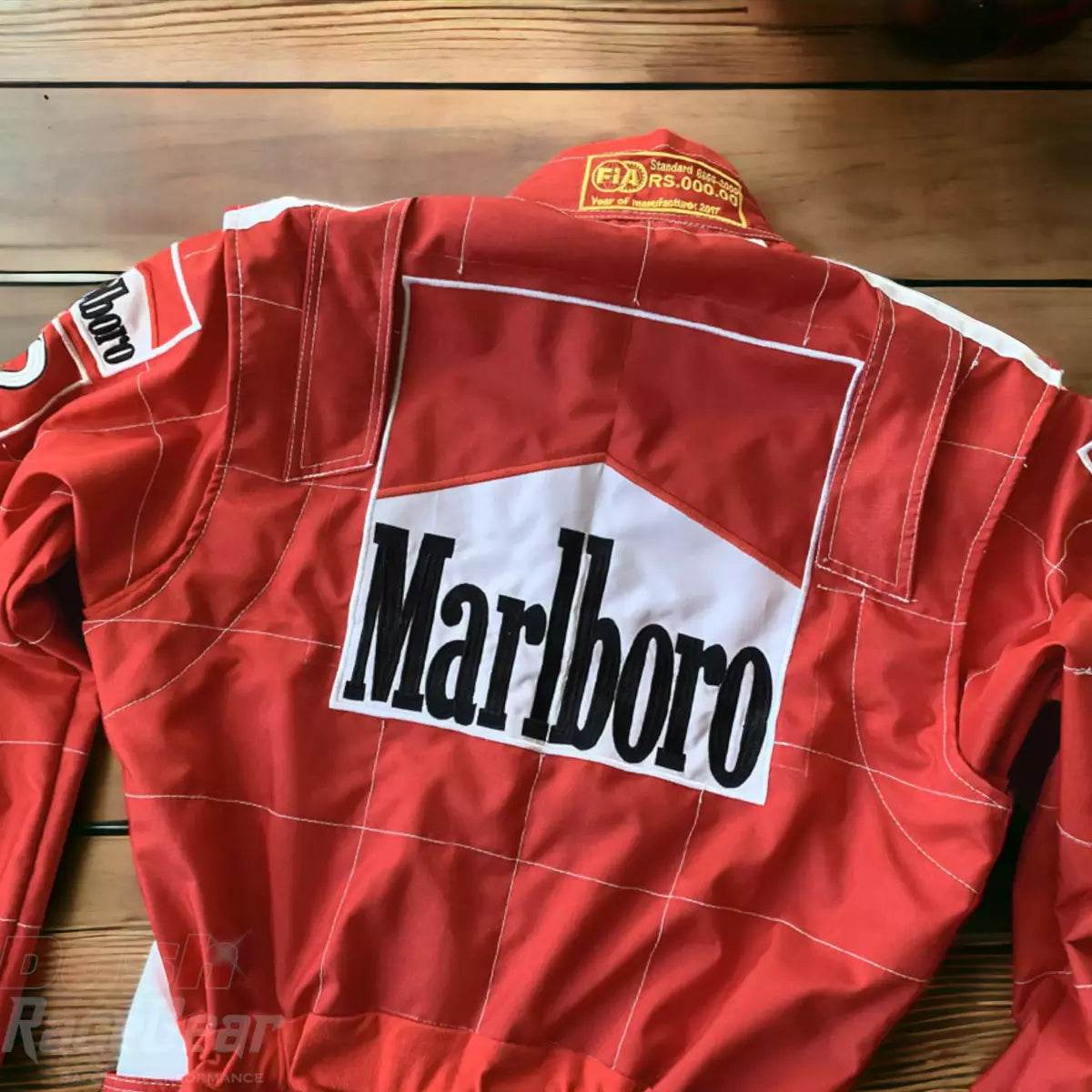 Michael Schumacher Ferrari F1 Embroidered Racing Suit - Dash Racegear Store