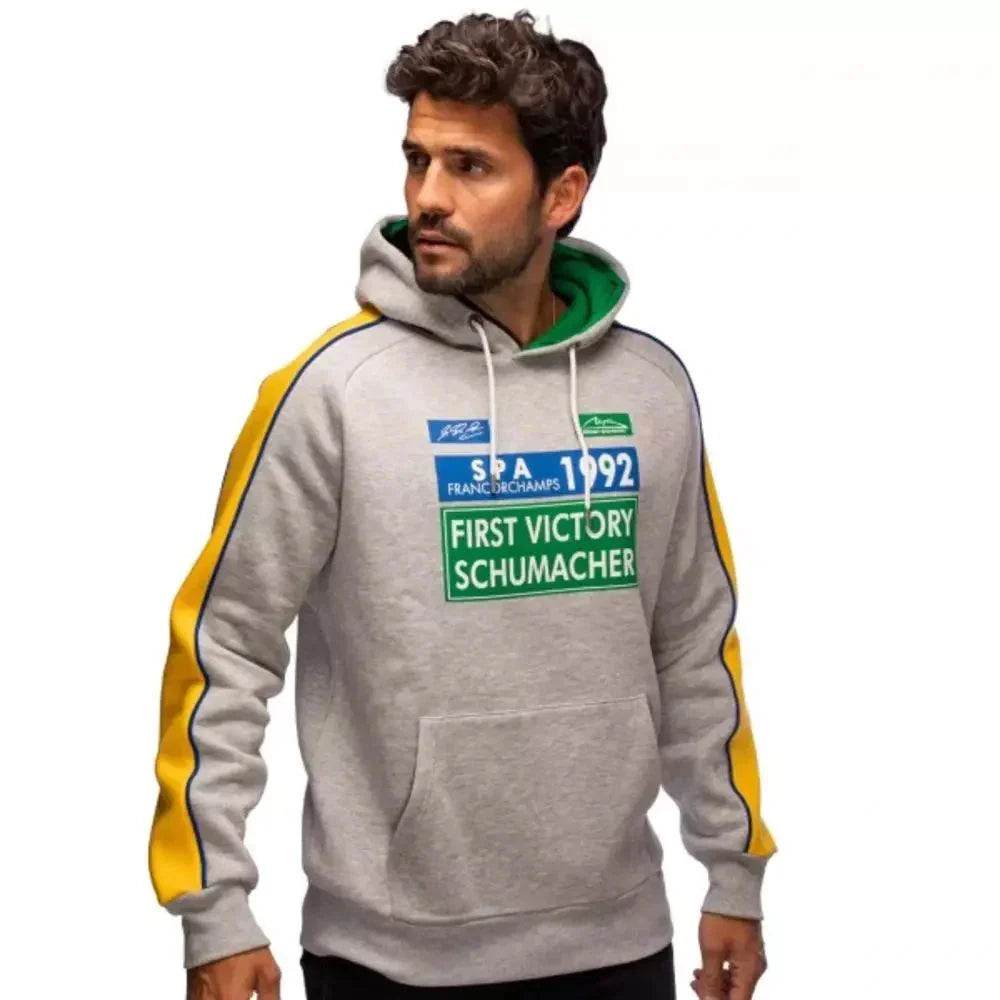 Michael Schumacher Hoodie First GP Victory 1992 - Dash Racegear Store