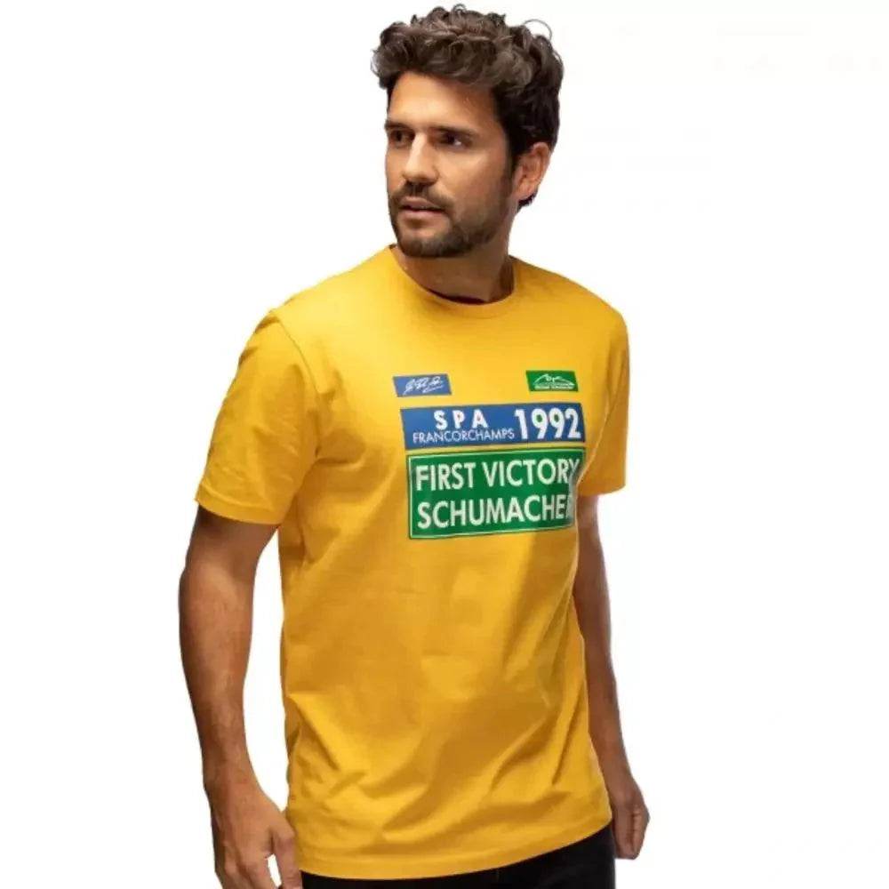 Michael Schumacher T-Shirt First GP Victory 1992 - Dash Racegear Store