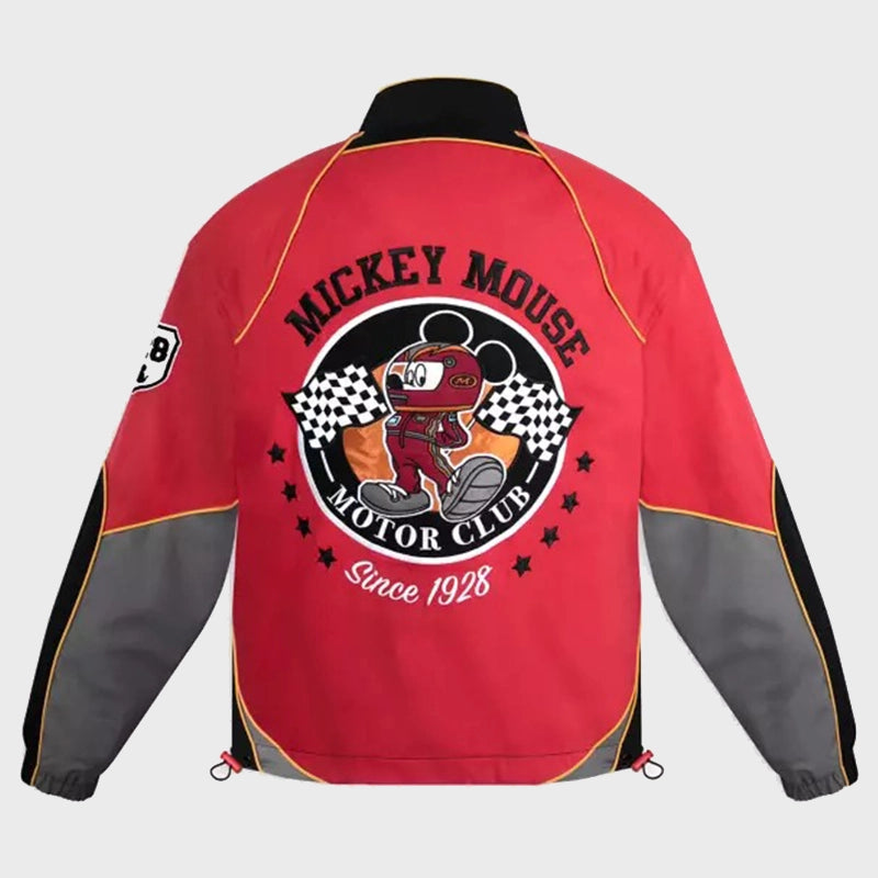 Disneyland Mickey Mouse Racing Jacket Jacket unisex detail view 2 | Dash Racegear — Mickey Mouse Racing Jacket – Classic Disneyland Merch