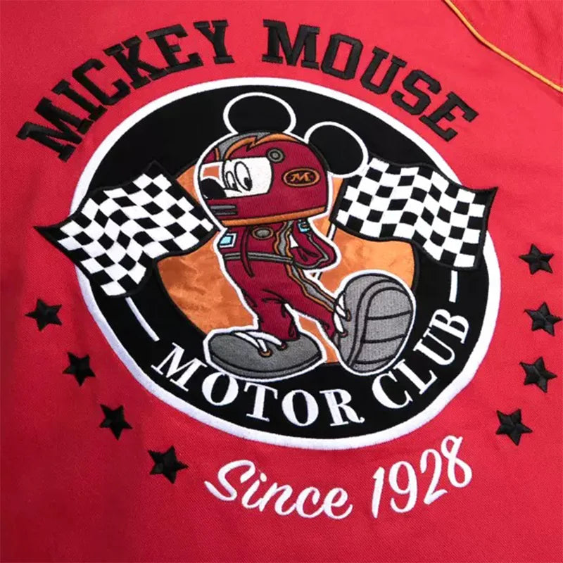 Disneyland Mickey Mouse Racing Jacket Jacket unisex detail view 7 | Dash Racegear — Disneyland Racing Jacket – Mickey Mouse Inspired Design