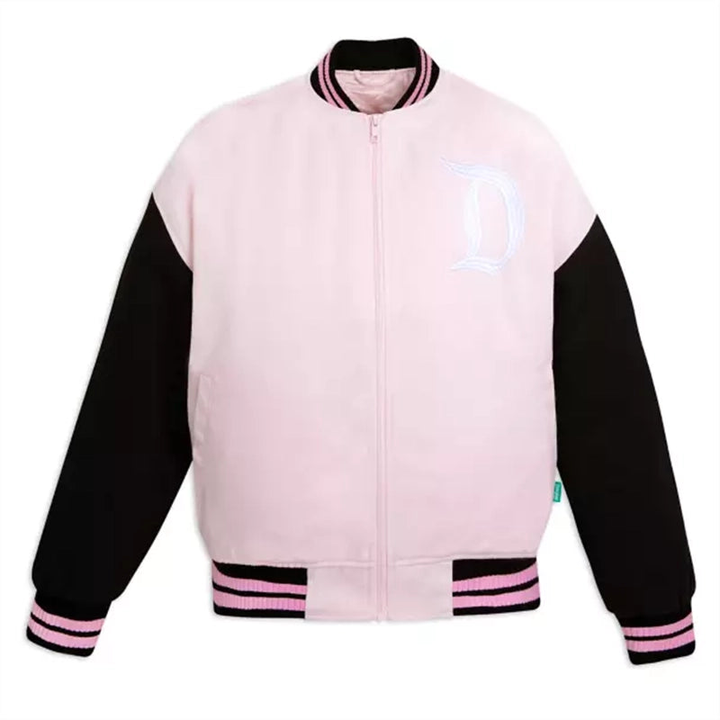 Disneyland Varsity Jacket Varsity Jacket unisex detail view 2 | Dash Racegear — Trendy Disneyland Varsity Jacket for Theme Park Lovers