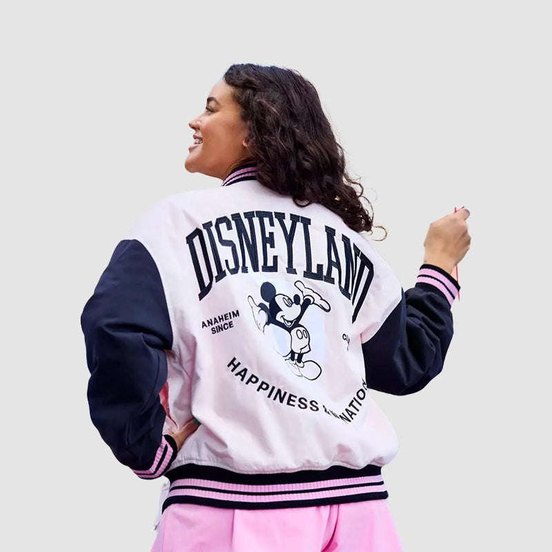 Disneyland Varsity Jacket Varsity Jacket unisex detail view 4 | Dash Racegear — Disneyland Letterman Jacket – Classic Varsity Design