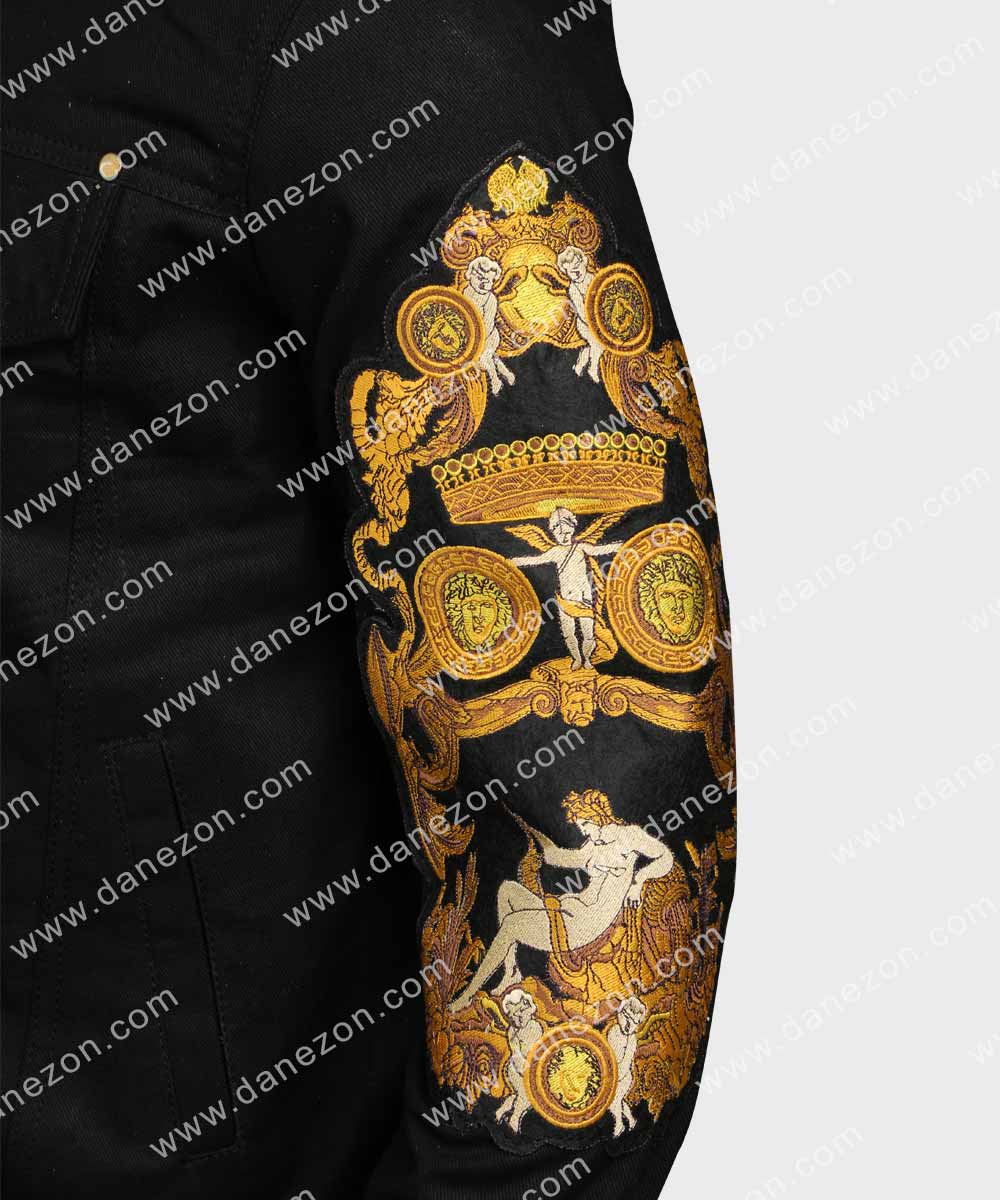 Bad Boys for Life Mike Lowrey Jacket Jacket men detail view 2 | Dash Racegear — Will Smith Black Jacket