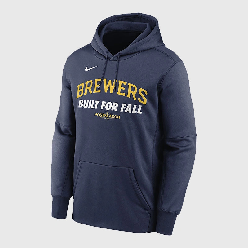Milwaukee Brewers 2025 Postseason Hoodie Hoodie unisex front product view | Dash Racegear — Stylish Brewers 2025 Postseason hoodie representing true Milwaukee pride