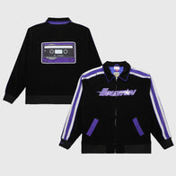 Houston Astros Mitchell & Ness x DJ Screw Corduroy Jacket Jacket unisex front product view | Dash Racegear — Houston Astros DJ Screw Corduroy Jacket – Streetwear Meets Baseball