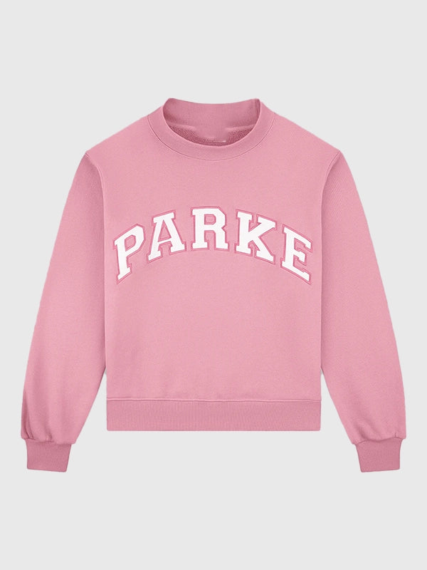 Parke Summerland Varsity Mockneck Sweatshirt Sweatshirt unisex detail view 5 | Dash Racegear — 2026 Summerland Collection sweatshirt by Parke with clean design and comfortable relaxed fit.