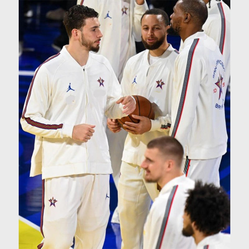 NBA All Star 2025 Showtime Tracksuit Tracksuit unisex front product view | Dash Racegear — NBA All-Star 2025 Tracksuit – A Must-Have for Basketball Enthusiasts