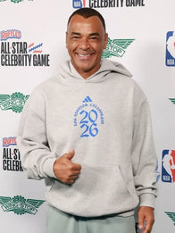 NBA All Star 2026 Cafu Hoodie Hoodie unisex front product view | Dash Racegear — Black NBA All Star 2026 Cafu hoodie with bold front logo and cozy fleece perfect for game-day vibes.
