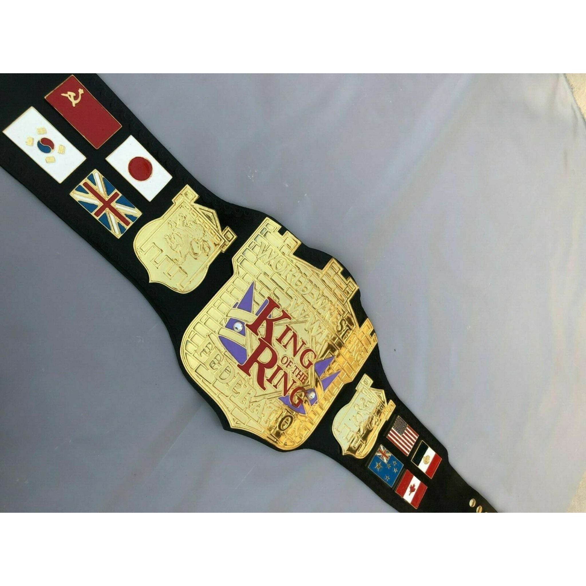 New king of the ring world wrestling federation belt - 4 | Dash Racegear