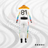 NEW MCLAREN SILVERSTONE OSCAR PIASTRI 2023 F1 TEAM RACE SUIT KIDS