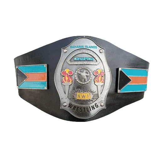 NWA Bahama Island Wrestling Heavyweight Champion Title Belt - 1 | Dash Racegear