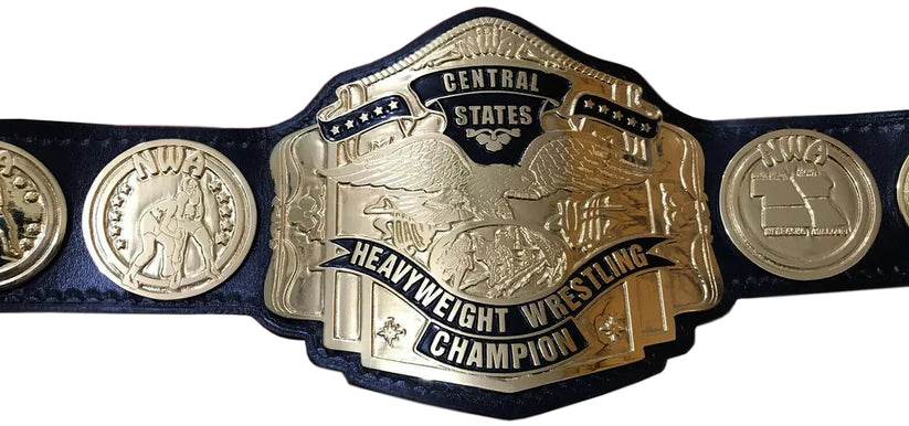 NWA Central States Heavyweight Wrestling Championship Belt - 2 | Dash Racegear