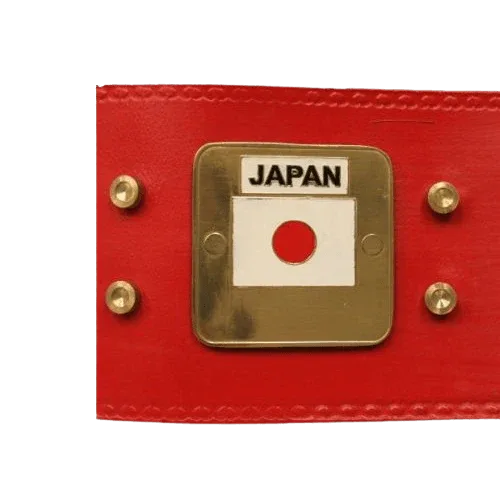 NWA New Red Championship Inspired Title Belt - 2 | Dash Racegear