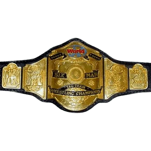 NWA Six Man Tag Team Championship Inspired Belt - 1 | Dash Racegear