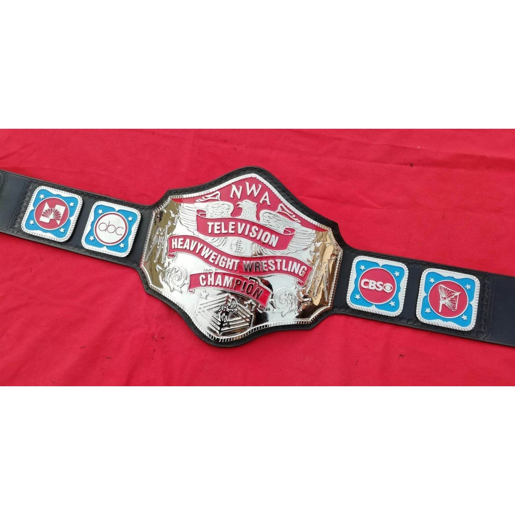 NWA World Television Championship Inspired Title Belt - 8 | Dash Racegear