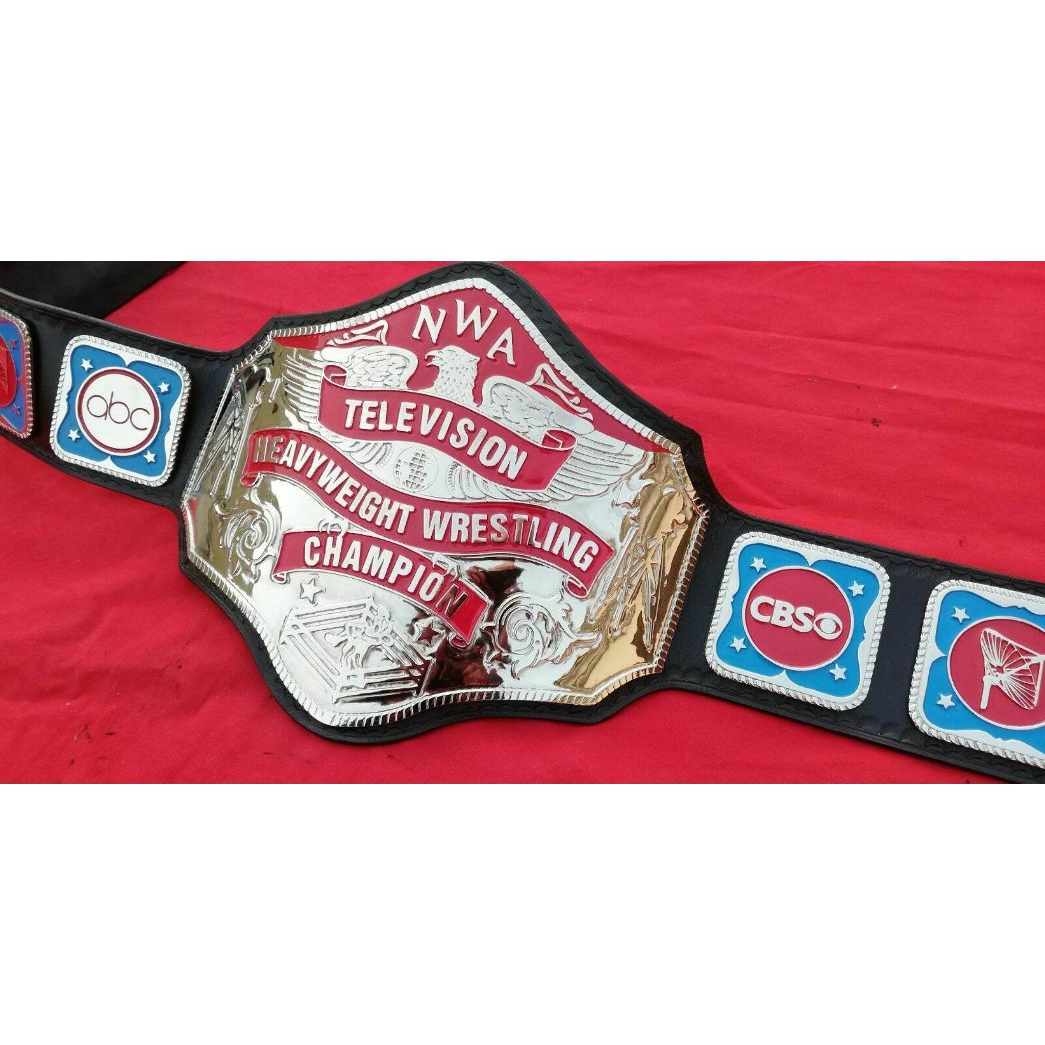 NWA World Television Championship Inspired Title Belt - 9 | Dash Racegear