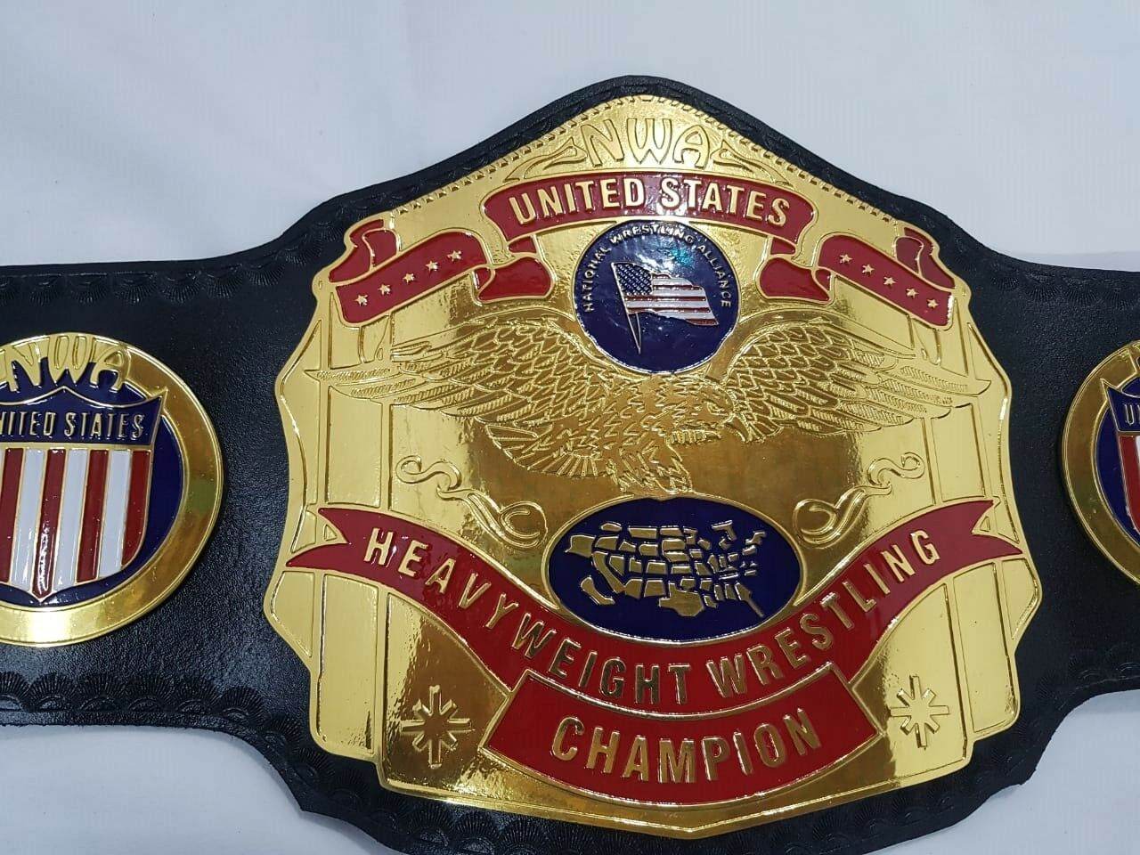 NWA United States Heavyweight Wrestling Championship Title Belt - 2 | Dash Racegear