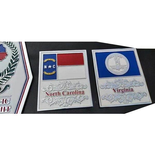 NWA Mid Atlantic Heavyweight Wrestling Championship Title Belt - 4 | Dash Racegear
