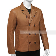 The Harder They Fall Nat Love Leather Jacket Leather Jacket unisex detail view 3 | Dash Racegear — The Harder They Fall Nat Love Brown Leather Jacket
