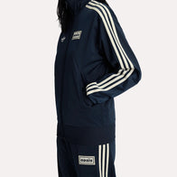Adidas x Oasis Navy Blue Track Jacket Jacket unisex detail view 4 | Dash Racegear — Limited Edition – Adidas x Oasis Navy Trackwear