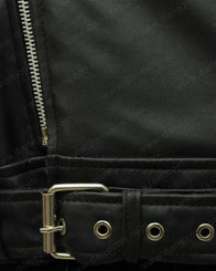 The Walking Dead Negan Jacket Biker Jacket unisex detail view 3 | Dash Racegear — Negan Jacket