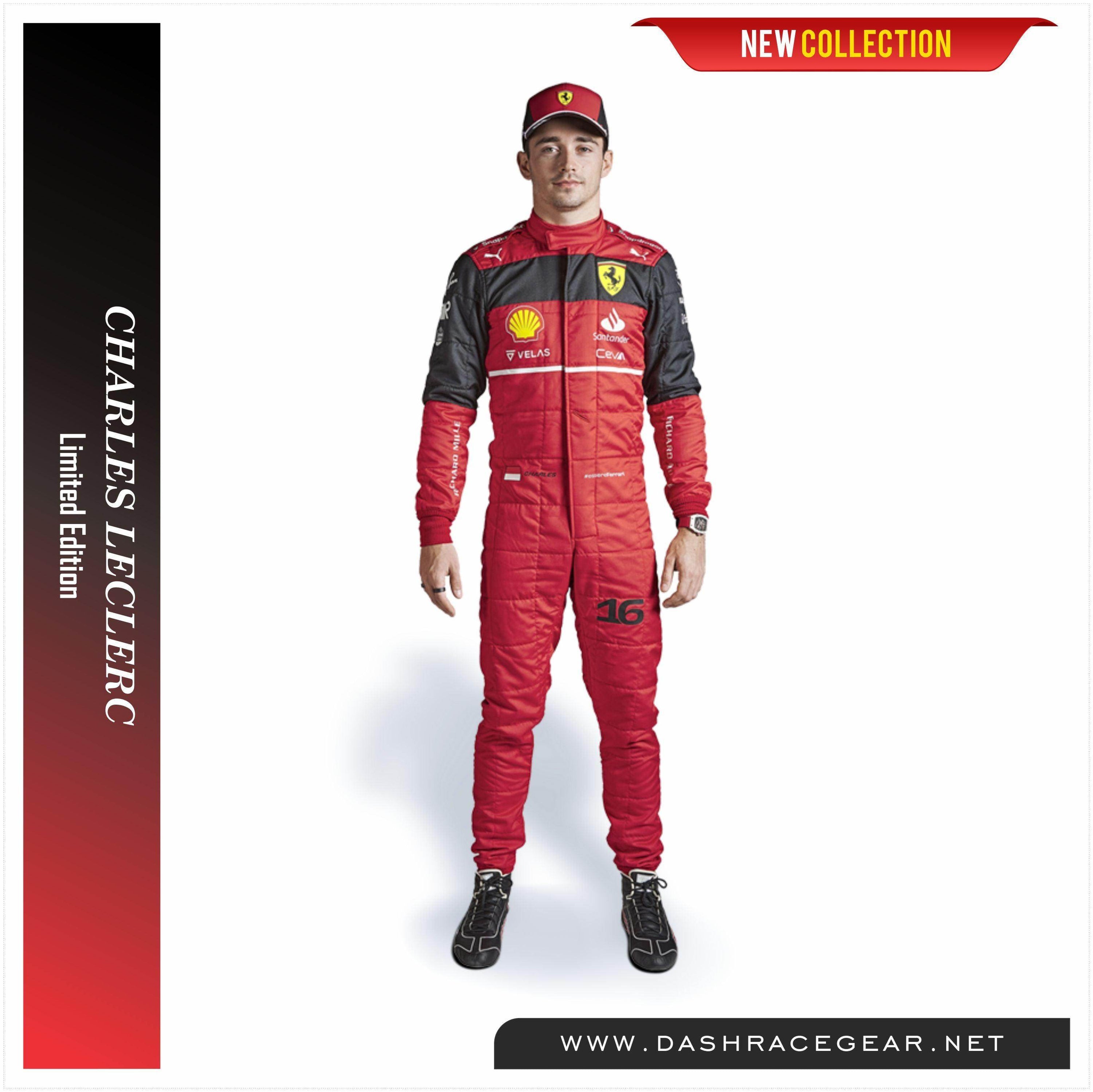 New Charles Leclerc 2022 Race Suit - Dash Racegear Store
