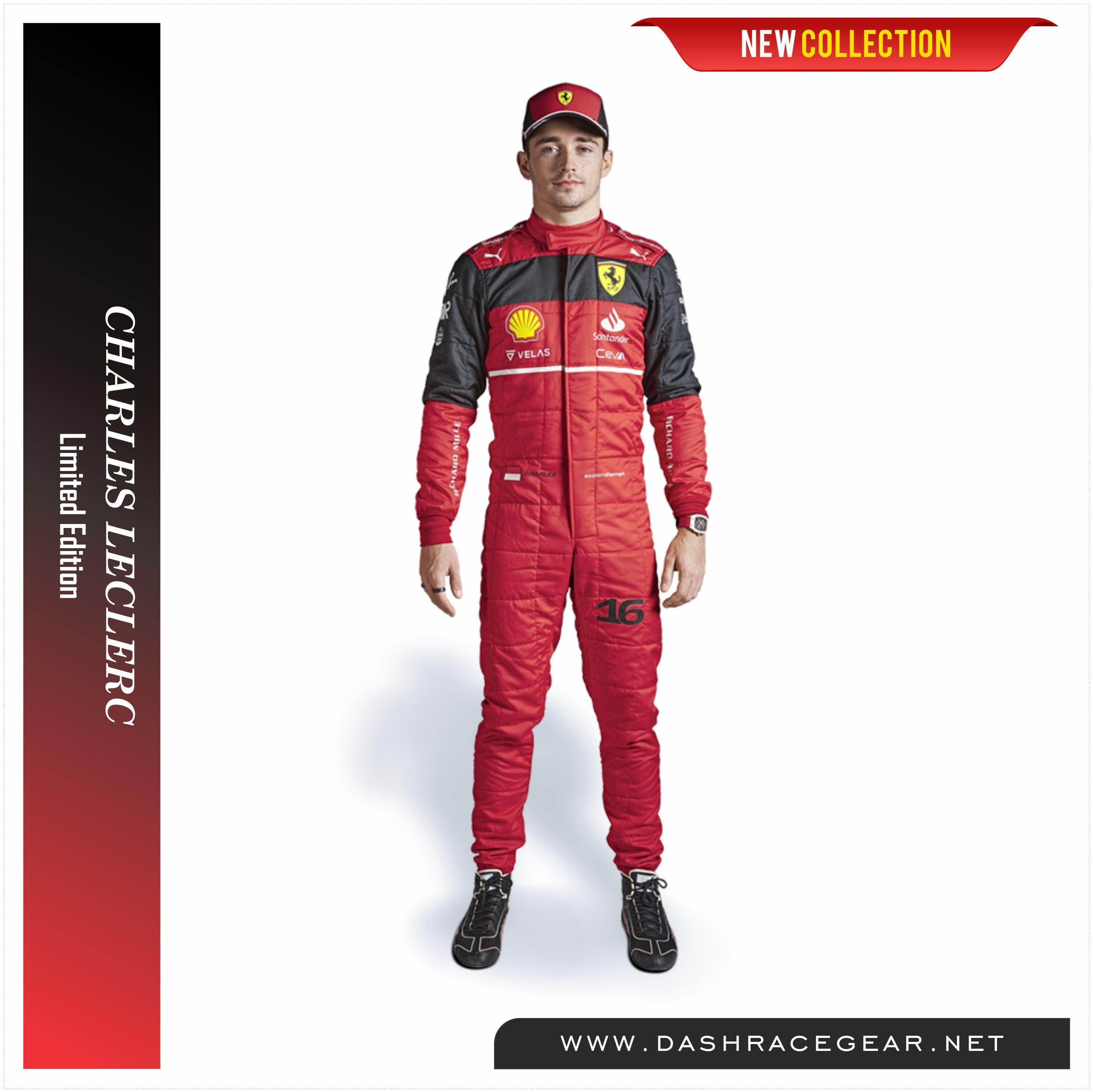 New Charles Leclerc 2022 Race Suit - Dash Racegear Store