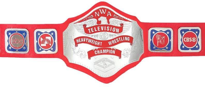 NWA Television Heavyweight Wrestling Championship Title Belt - 1 | Dash Racegear