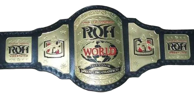 New Ring Of Honor World Wrestling Championship Title Belt - 1 | Dash Racegear