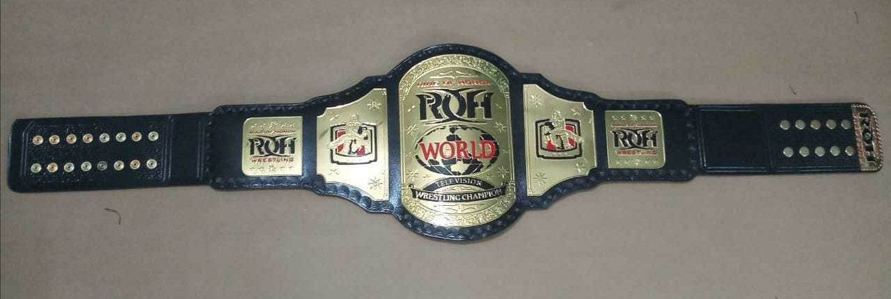 New Ring Of Honor World Wrestling Championship Title Belt - 2 | Dash Racegear