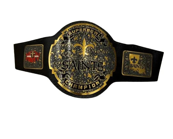 New Orleans Saints NFL Championship Inspired Title Belt - 5 | Dash Racegear