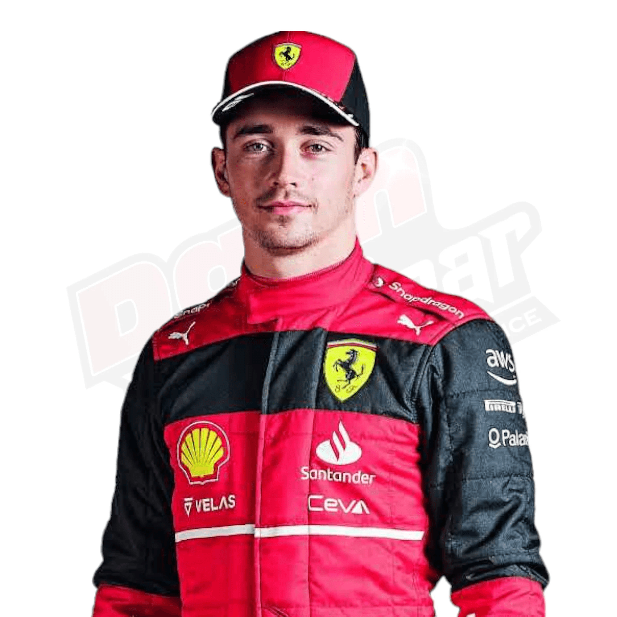 New Charles Leclerc 2022 Race Suit KIDS - Dash Racegear Store
