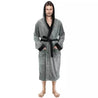 New Unisex Fleece Hooded Bathrobes - Double Extra Large