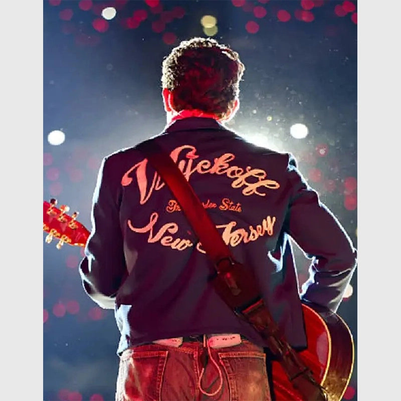 Nick Jonas JONAS20 Blue Jacket Jacket unisex detail view 3 | Dash Racegear — Blue JONAS20 Jacket as Seen on Nick Jonas