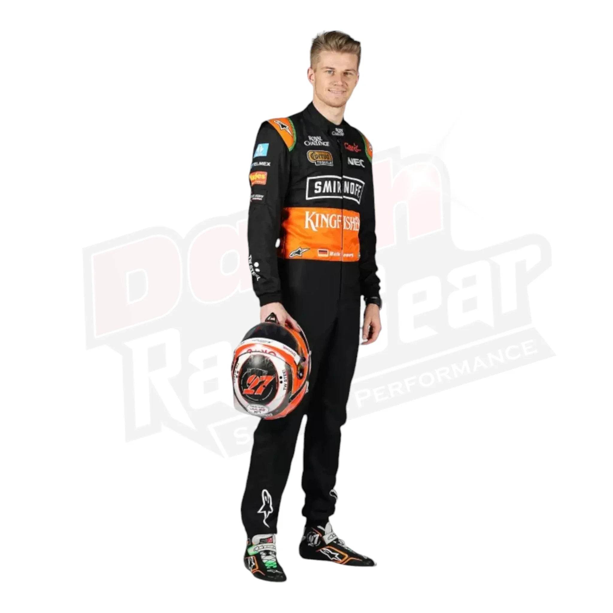 Nico Hulkenberg 2015 F1 Race Suit KIDS | Force India - Dash Racegear Store