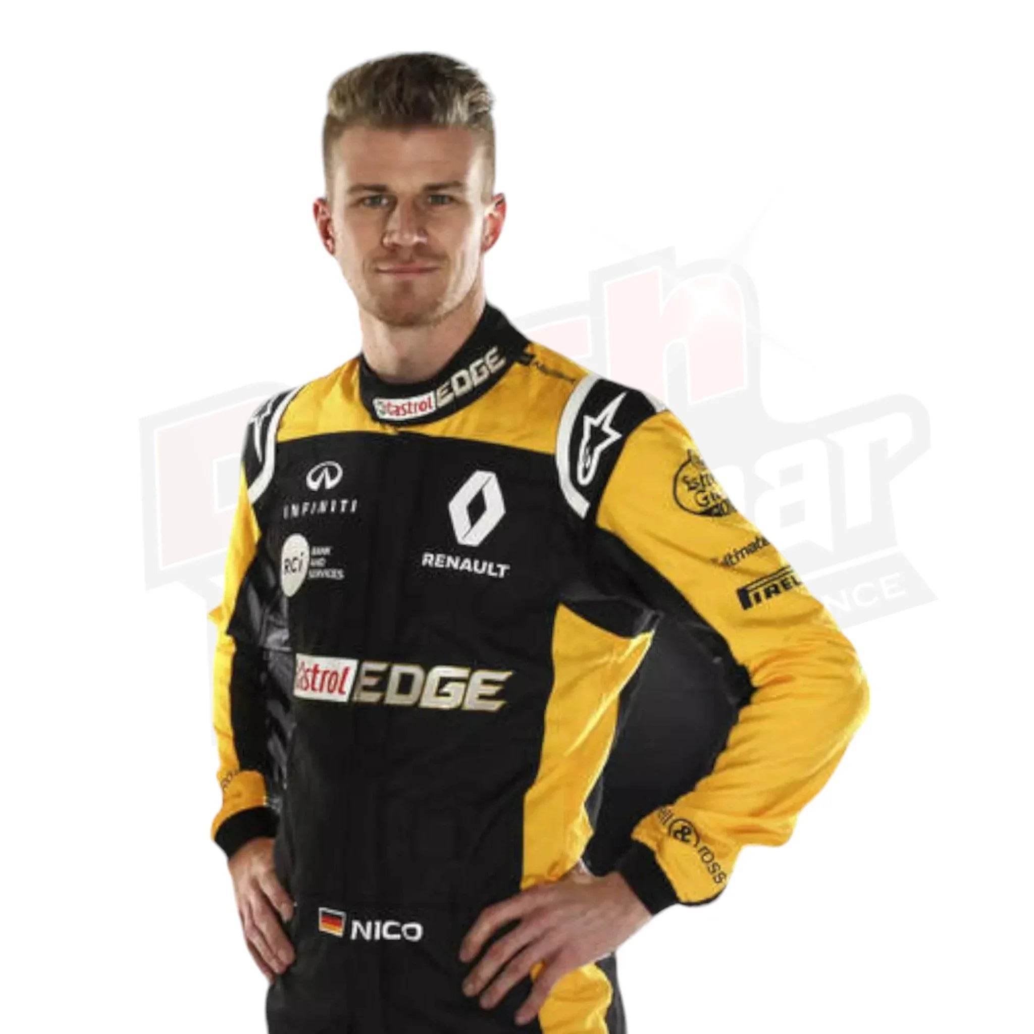 Nico Hulkenberg 2018 Renault F1 Team Race Suit - Dash Racegear Store