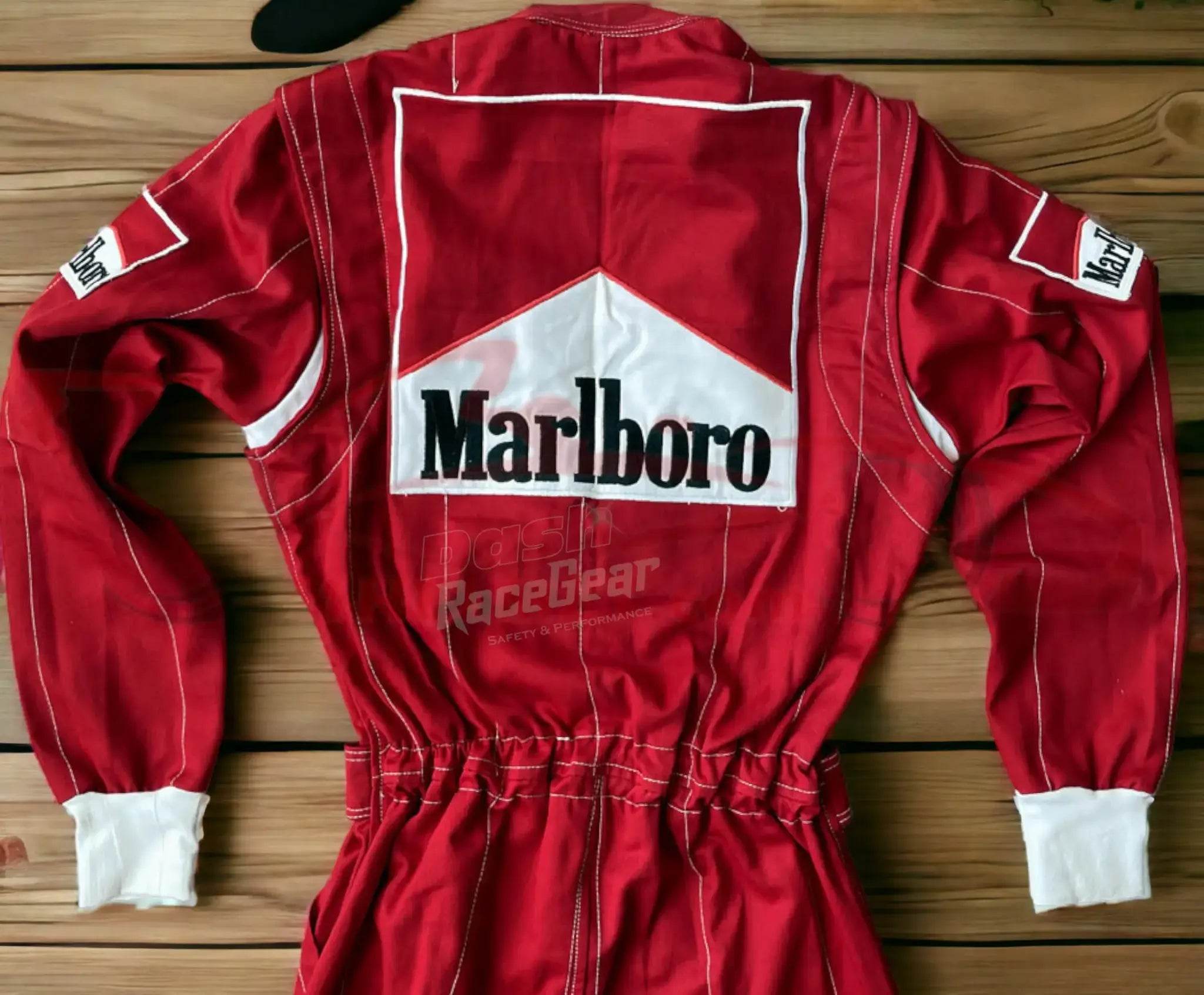 Nigel Mansell 1990 Ferrari F1 Embroidered Racing Suit - Dash Racegear Store