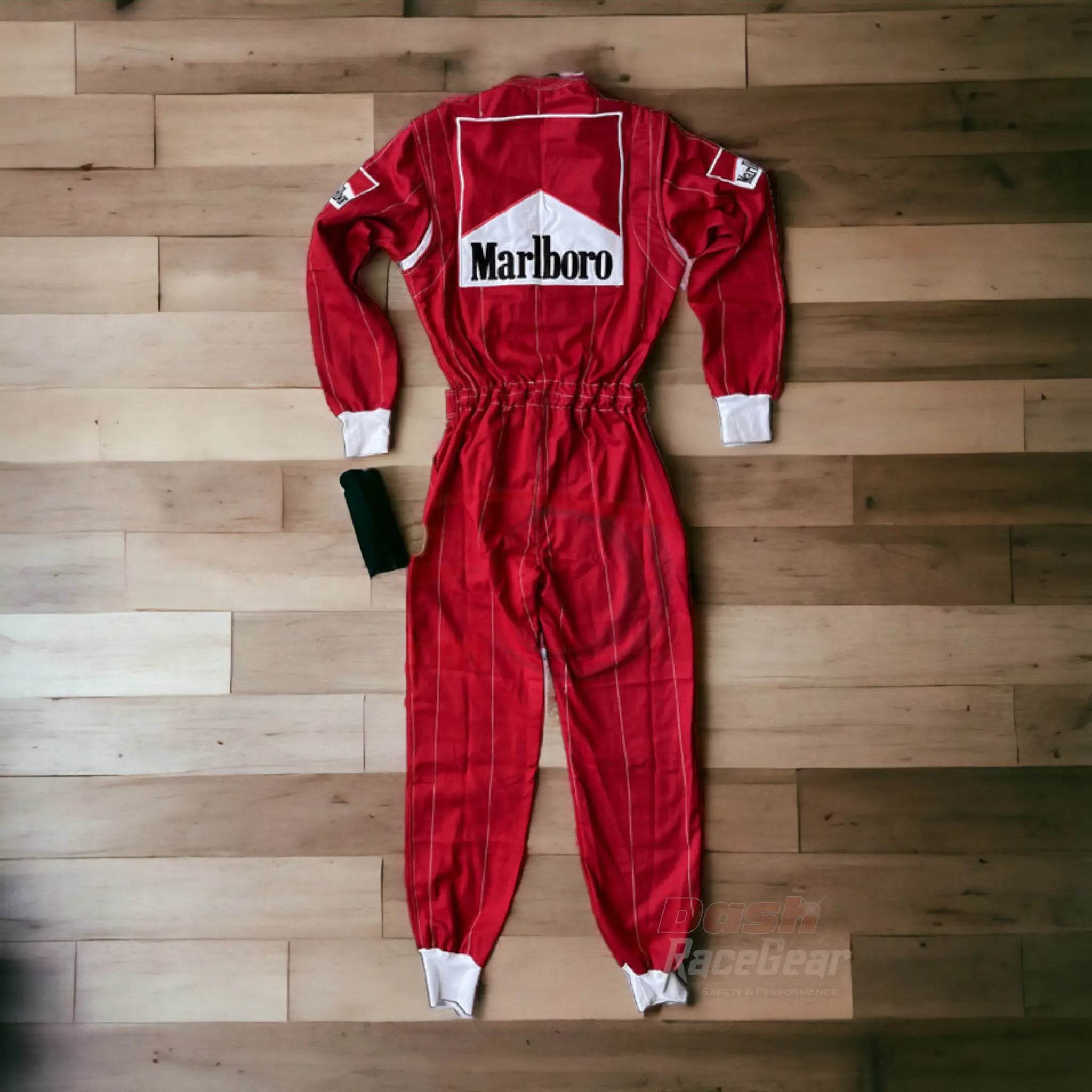 Nigel Mansell 1990 Ferrari F1 Embroidered Racing Suit - Dash Racegear Store