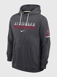 Alabama 2026 Nike Sideline Hoodie Hoodie unisex detail view 2 | Dash Racegear — Alabama Nike Sideline College Standard Issue Dri-FIT pullover hoodie crafted for breathable comfort and versatile casual fashion.