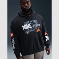 Nike Club Men’s Oversized French Terry Pullover Hoodie Hoodie unisex detail view 4 | Dash Racegear — Soft and stylish Nike oversized hoodie for men