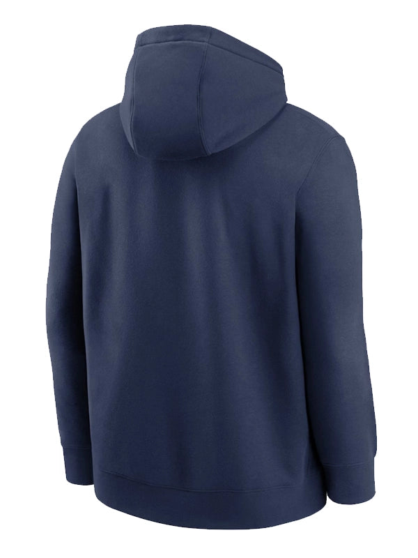 Japan Baseball Nike 2026 World Baseball Classic Club Hoodie Hoodie unisex detail view 3 | Dash Racegear — 2026 Japan WBC Nike Club Baseball Hoodie, navy, fleece-lined comfort with bold team graphics for fans.