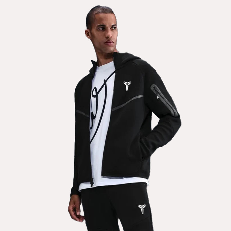 Nike Kobe Tech Fleece Windrunner Jacket Jacket unisex detail view 4 | Dash Racegear — nike kobe tech fleece windrunner jacket black