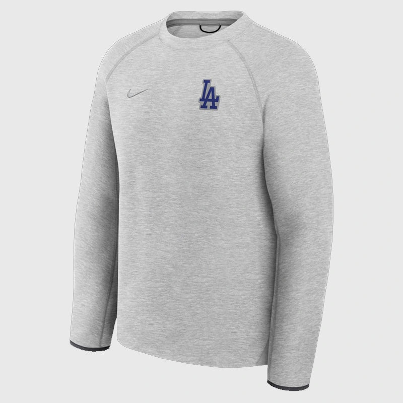 Los Angeles Dodgers Nike Tech Fleece Sweatshirt Sweatshirt unisex detail view 4 | Dash Racegear — Nike Tech Fleece Dodgers Sweatshirt – Everyday Comfort & Team Pride