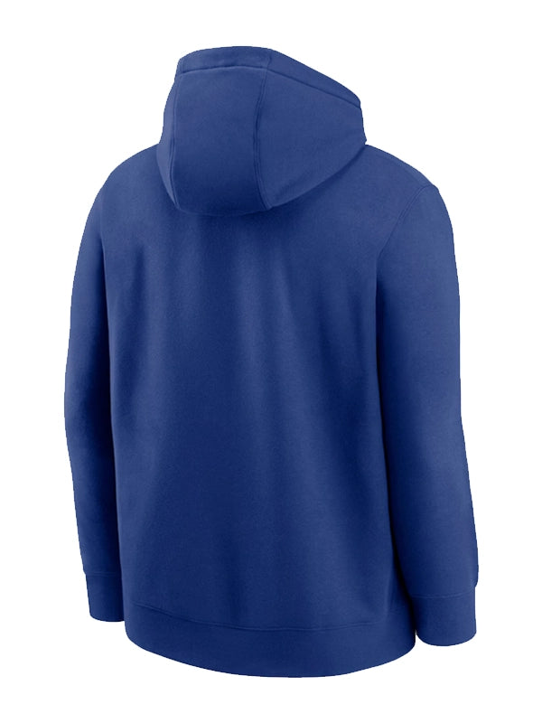Puerto Rico Baseball Nike 2026 World Baseball Classic Club Hoodie Hoodie unisex detail view 3 | Dash Racegear — 2026 Puerto Rico Nike Club Baseball Hoodie, blue, cozy fleece and comfortable fit for game-day or everyday wear.