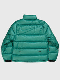 Nocta x Nike Sunset Green Puffer Jacket Puffer Jacket unisex detail view 2 | Dash Racegear — Nocta x Nike Puffy Jacket Sunset Green Edition