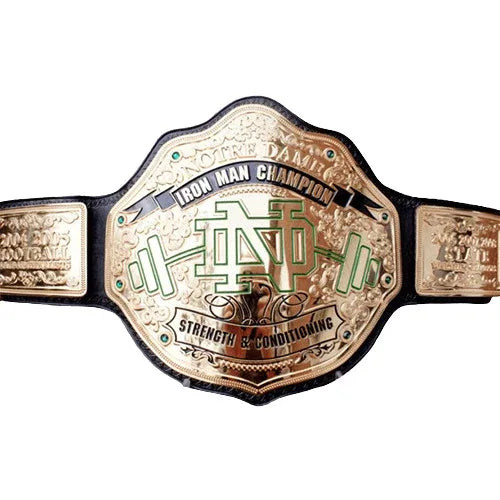 Notre Dame Ironman Championship Belt - 2 | Dash Racegear