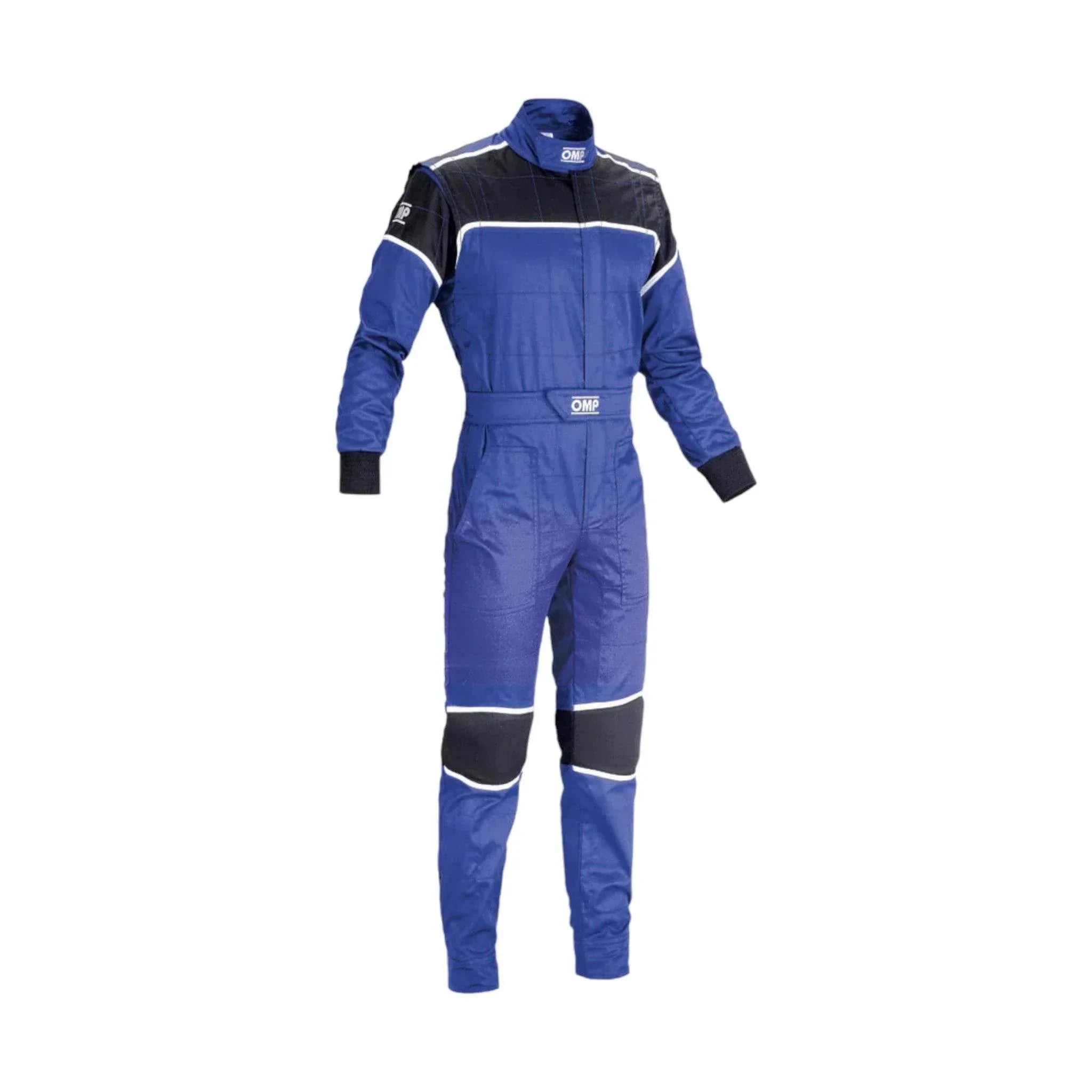 OMP Blast Mechanic Suit - 4X - Large / Euro 66 - Blue