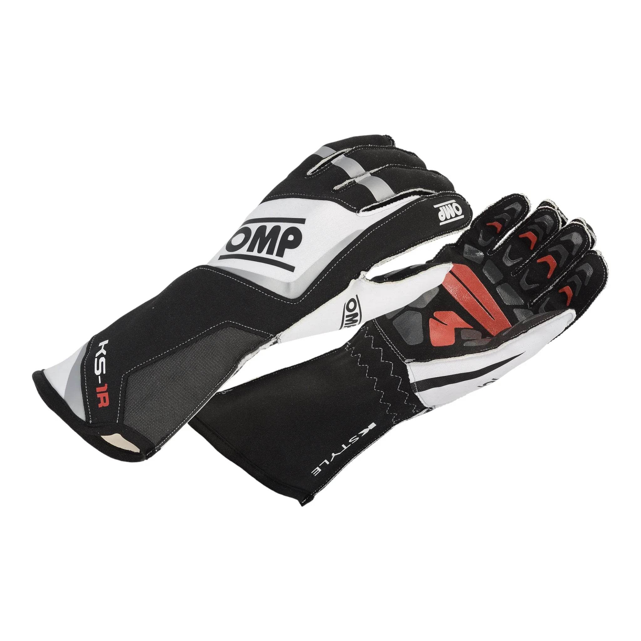 OMP DRIVER GLOVES KS-1R - X-Large | DASH RACEGEAR