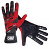 OMP KS - 3 Kids Karting Gloves - Black / Red - XX - Large
